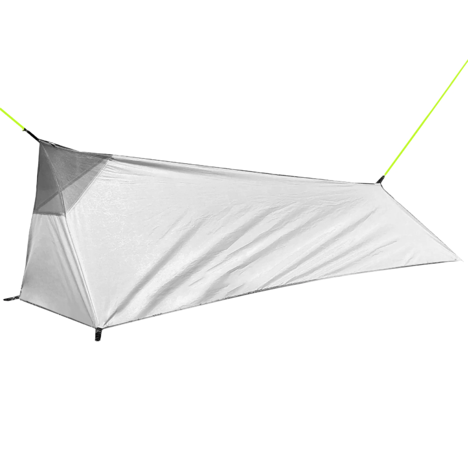 Cheap Goat Tents Tent outdoor 1 Person Ultralight Camping Tent 210D Oxford cloth waterproof Rodless Tent Portable Canopy 220X70X60cm Tents 